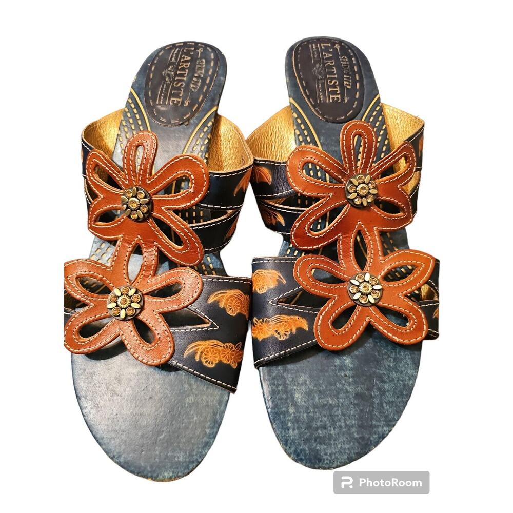 L'Artiste Sandals Size 8.5 US/ 42‎ EU